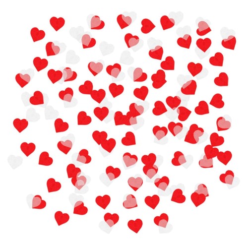 Coriandoli forma cuore 80 - coriandoli,