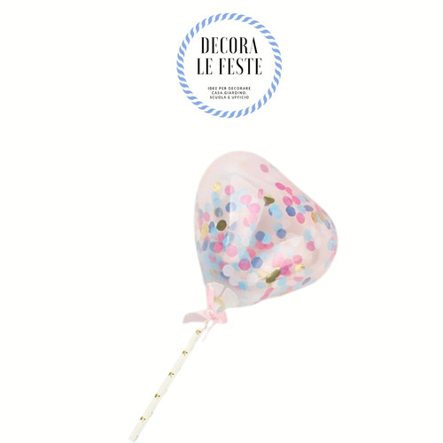 Decorazione palloncino cuore - palloncino,