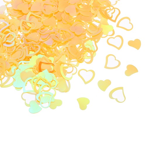 1200pcs cuori coriandoli - cuori,
