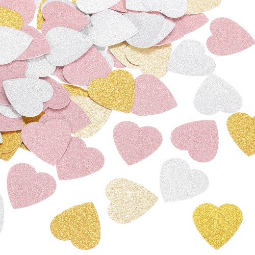 250pcs cuori confetti - 250pcs,
