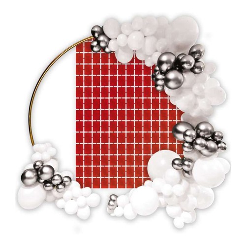 Backdrop foil rosso 100x200 - backdrop, in