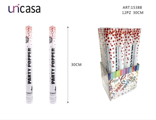 Set tubo spara - tubo, coriandoli