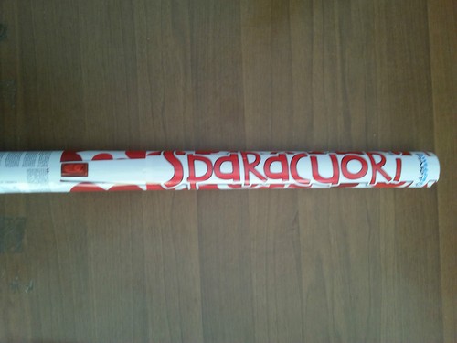 Tubo sparacoriandoli cuore - tubo,